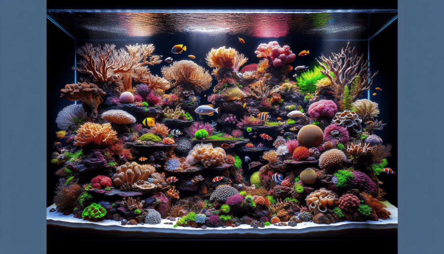Creative Marine Aquarium Aquascaping Ideas - AquaScape Talkies